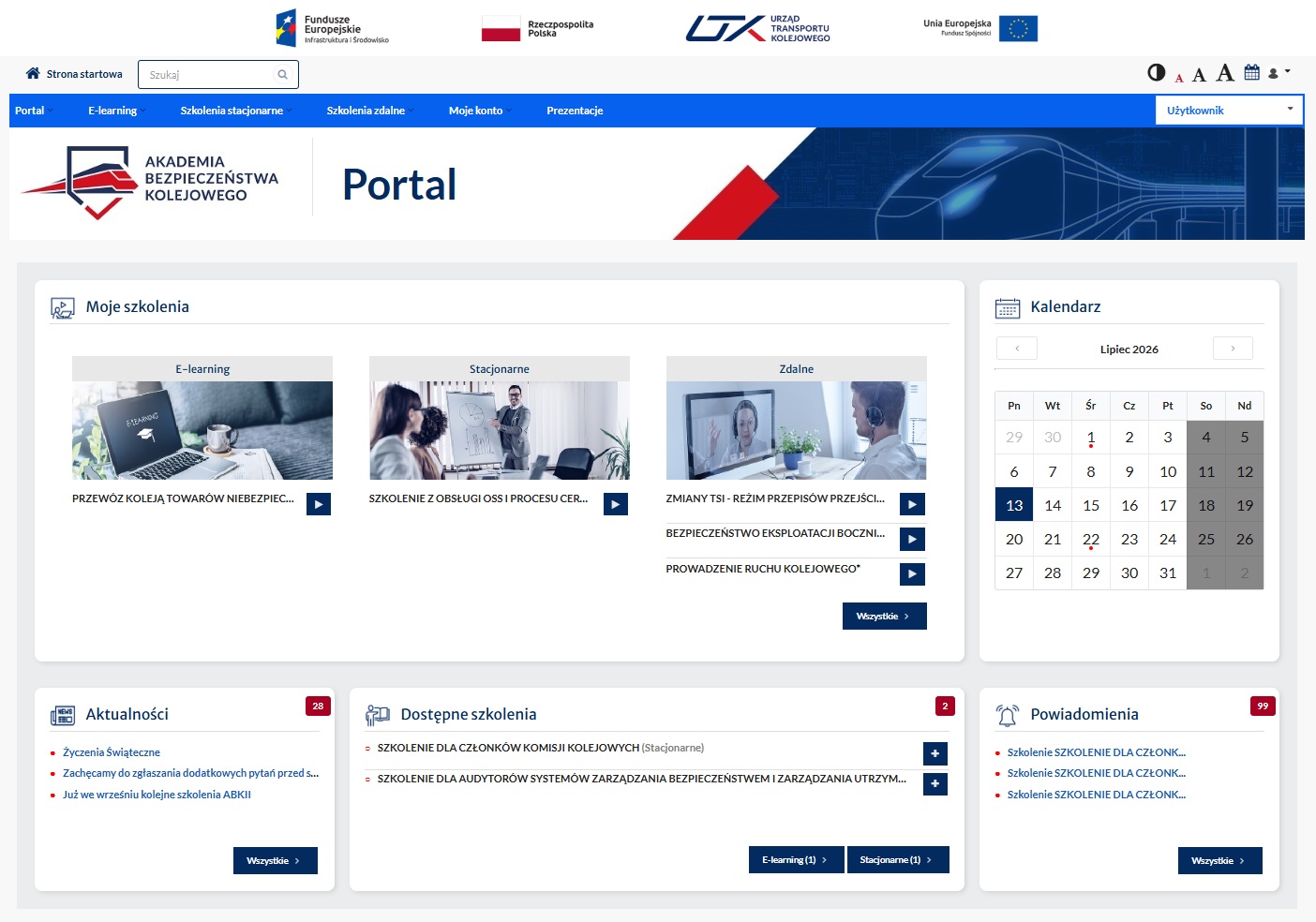 Portal szkoleniowy